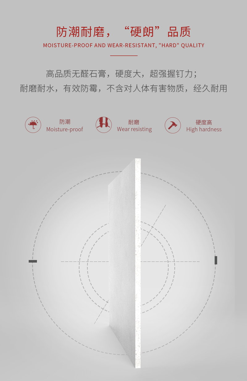 无醛石膏板